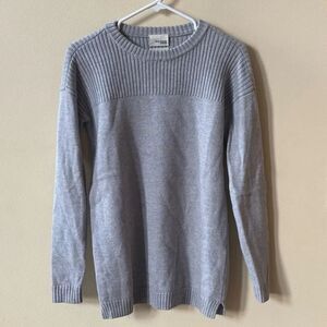 Wilfred Free Aritzia Oversized Grey Wool Sweater